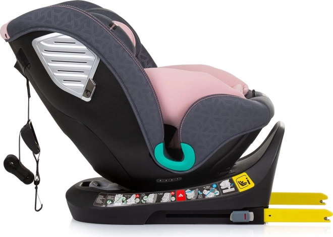 CHIPOLINO Autosedačka Supreme i-Size 40-150cm Isofix 360, Flamingo