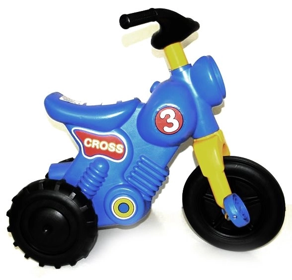 DOHÁNY Šlapací motorka CROSS modrá