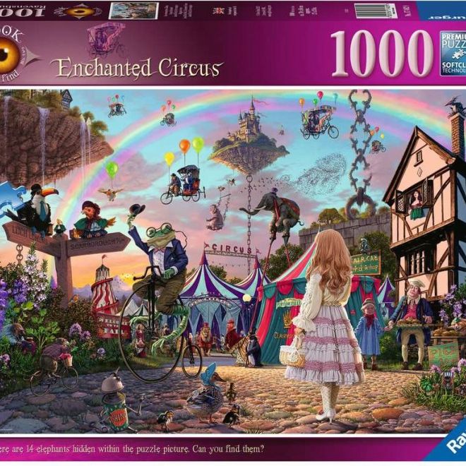 RAVENSBURGER Puzzle Kouzelný cirkus 1000 dílků