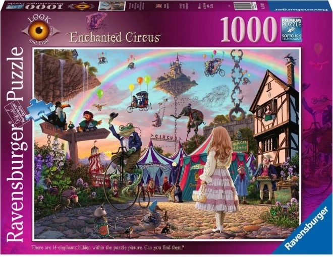 Puzzle 1000 dílků - Kouzelný cirkus