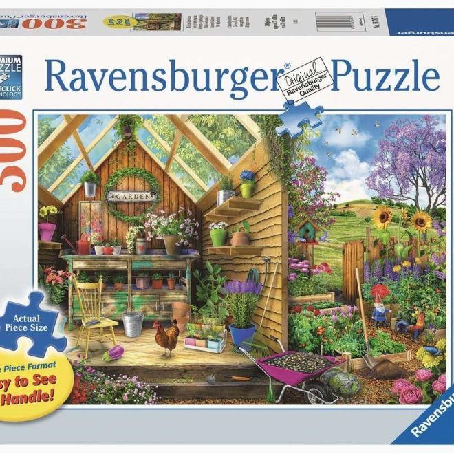 RAVENSBURGER Puzzle Zahradníkovo útočiště EXTRA 300 dílků