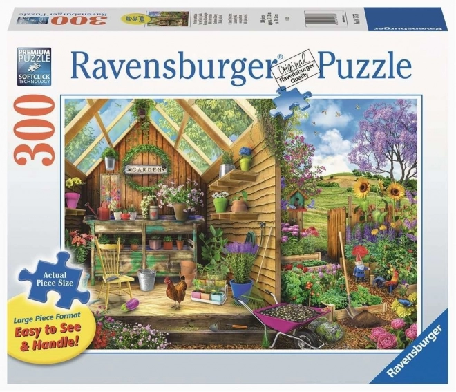 RAVENSBURGER Puzzle Zahradníkovo útočiště EXTRA 300 dílků