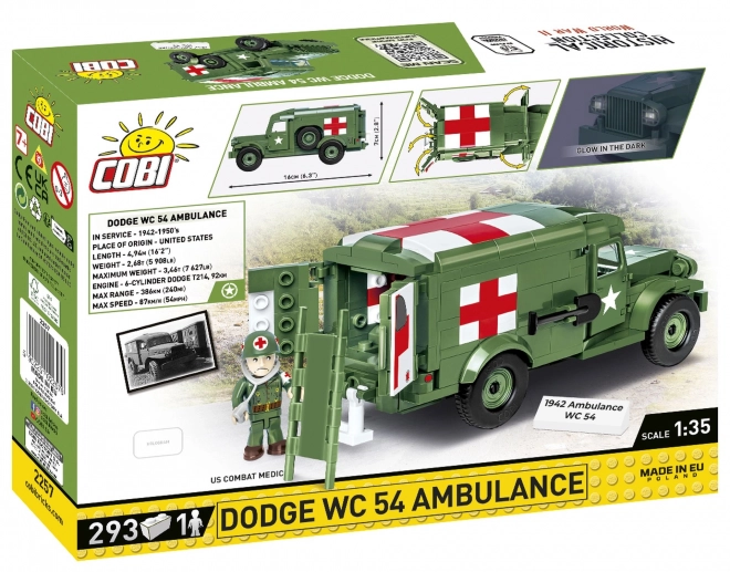 HC WWII 1942 Ambulance WC 54 cihel