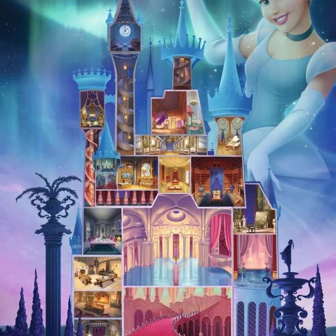 RAVENSBURGER Puzzle Disney Castle Collection: Popelka 1000 dílků