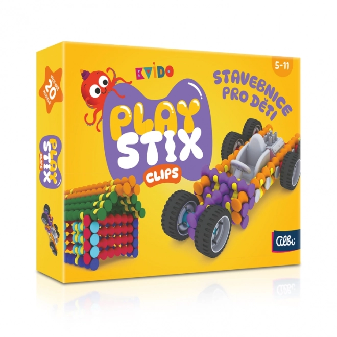 Hravá stavebnice Playstix Clips