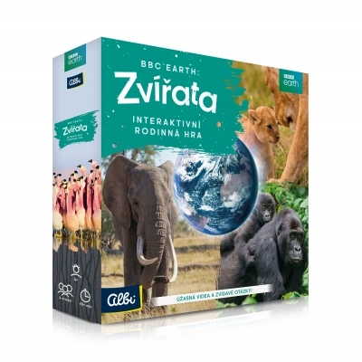 Interaktivní desková hra BBC Earth: Zvířata