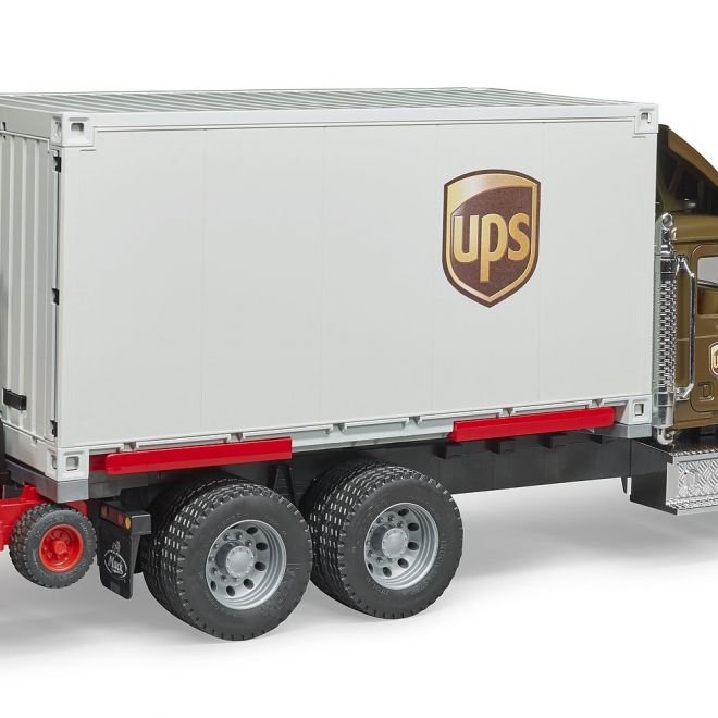 Bruder Nákladní auto Mack UPS s vysokozdvižným vozíkem