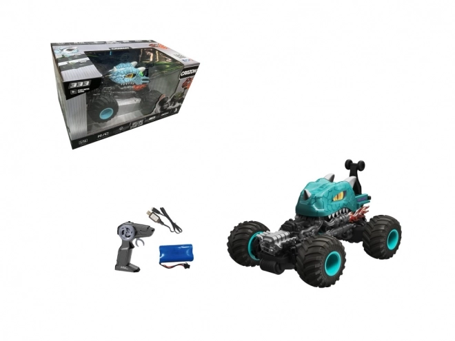 RC kaskadérské auto modré