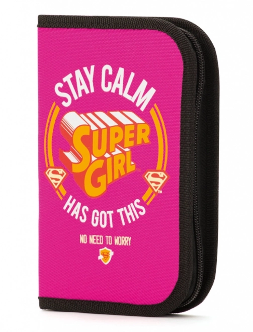 Školní penál Supergirl – STAY CALM