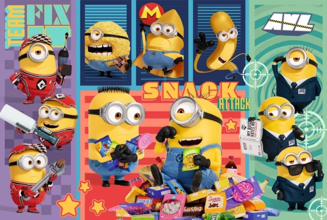 Puzzle 160 prvků Minion joy, Minions