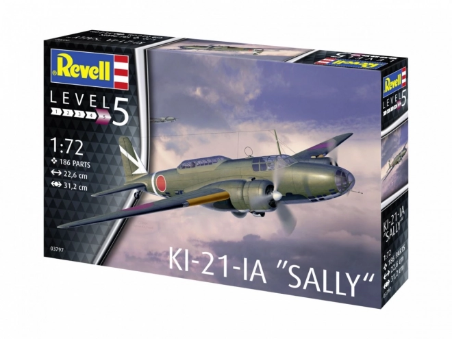 Plastikový model Ki-21-LA Sally 1/72