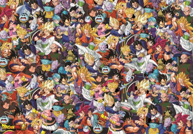 Puzzle 1000 prvků Kompaktní Anime Dragon Ball