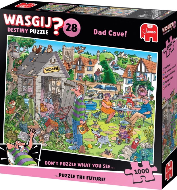 Wasgij Destiny puzzle: Tátovo útočiště 1000 dílků