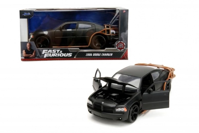 Rychle a zběsile zlodějské auto Dodge Charger 1:24