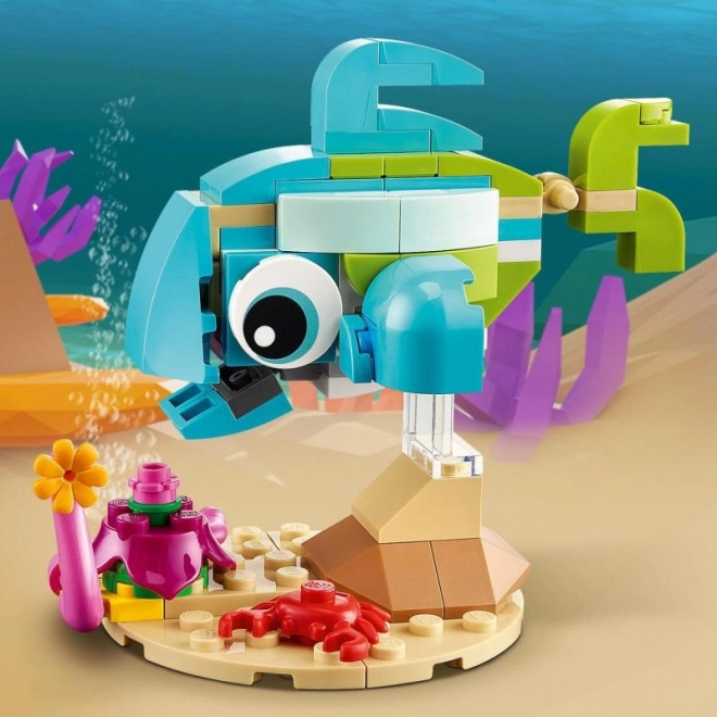 LEGO Creator 3v1 31128 Delfín a želva