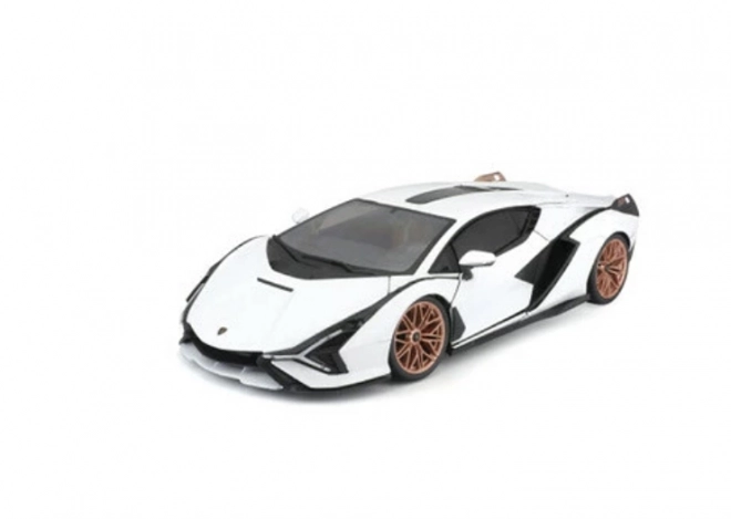 Bburago 1:18 TOP Lamborghini Sián FKP 37 White/Black