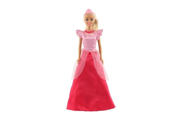 Panenka princezna Anlily plast 28cm červená v krabici 10x32x5cm