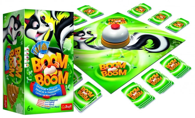 Dynamická rodinná hra Boom Boom Smraďoši