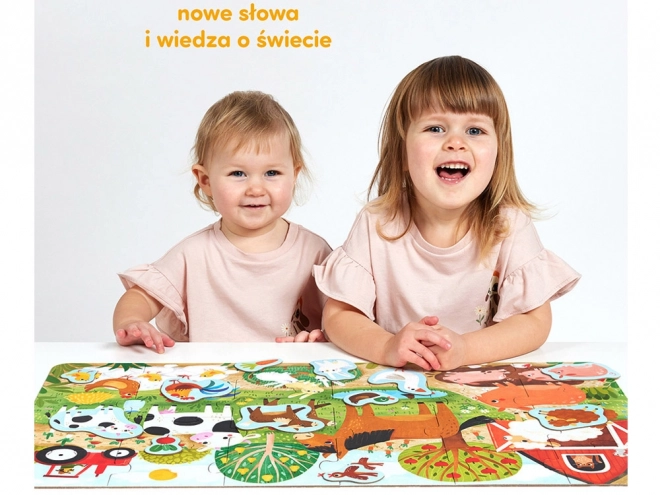 Veselé puzzle 24 dílků