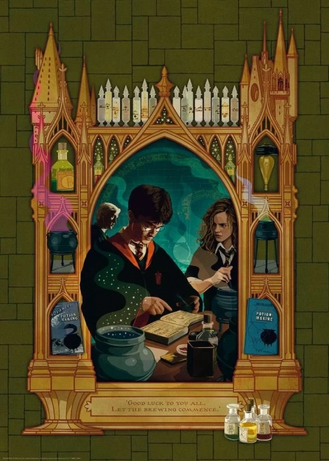 RAVENSBURGER Puzzle Harry Potter a Princ dvojí krve 1000 dílků