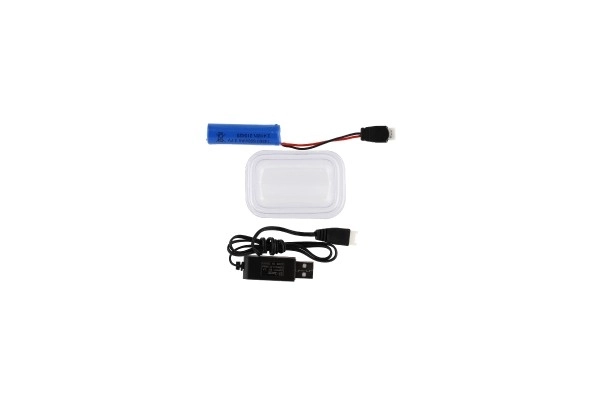 Motorový člun/loď do vody RC plast 22cm žlutý na baterie+dob. pack+USB 2,4Ghz v krabici 29x22x9cm