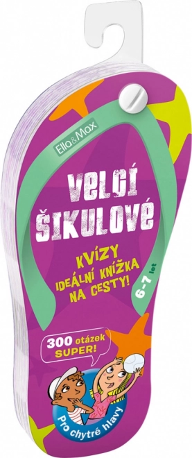 VELCÍ ŠIKULOVÉ, 6-7 let – Kvízy na cesty