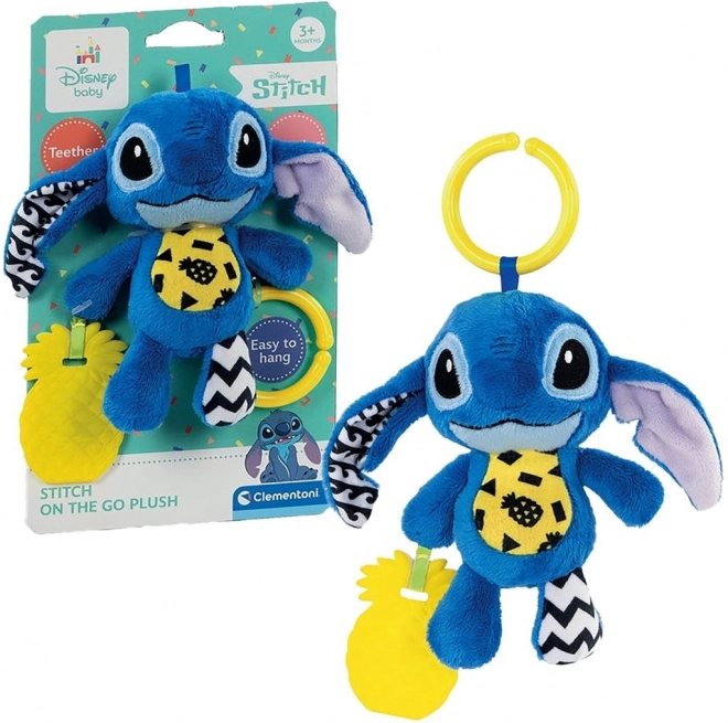 CLEMENTONI BABY Disney Plyšový Stitch na zavěšení