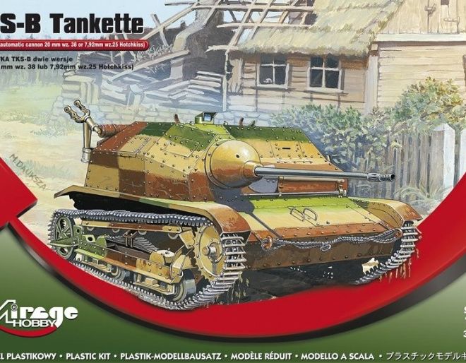 Plastikový model Tankietka TKS-B