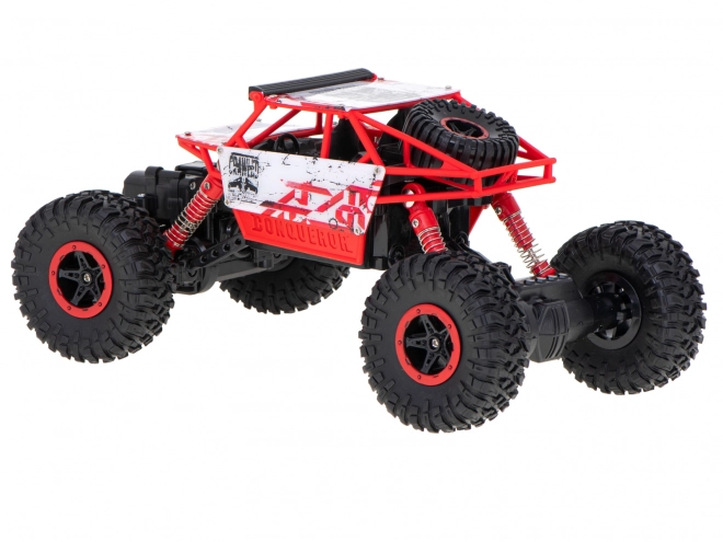 RC auto Rock Crawler - červené