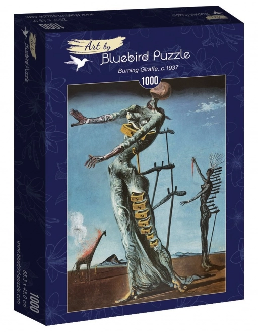 Puzzle Hořící žirafa 1000 dílků