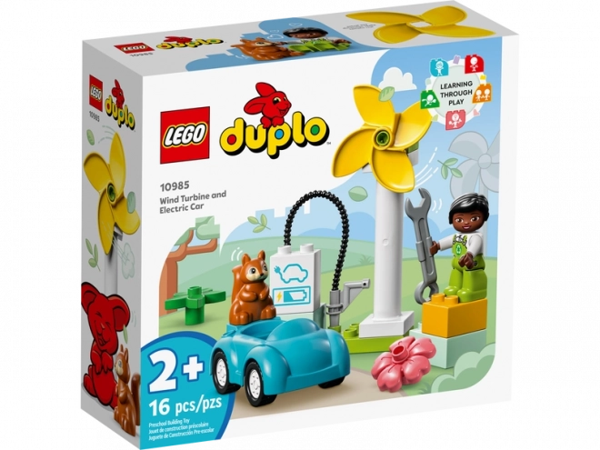LEGO® DUPLO® 10985 Větrná turbína a elektromobil