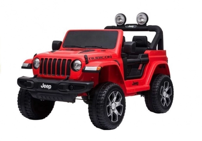 Jeep Rubicon 4x4 Červená Baterie Auto