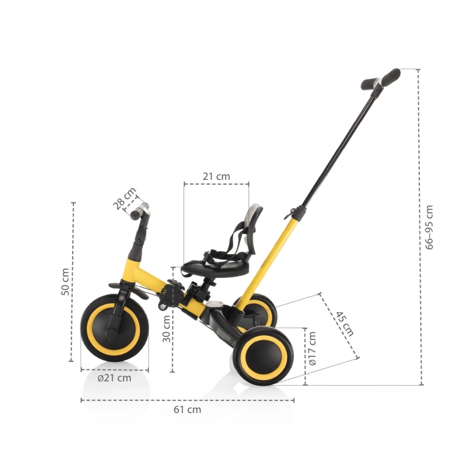 Tříkolka Razor 3v1, Empire Yellow