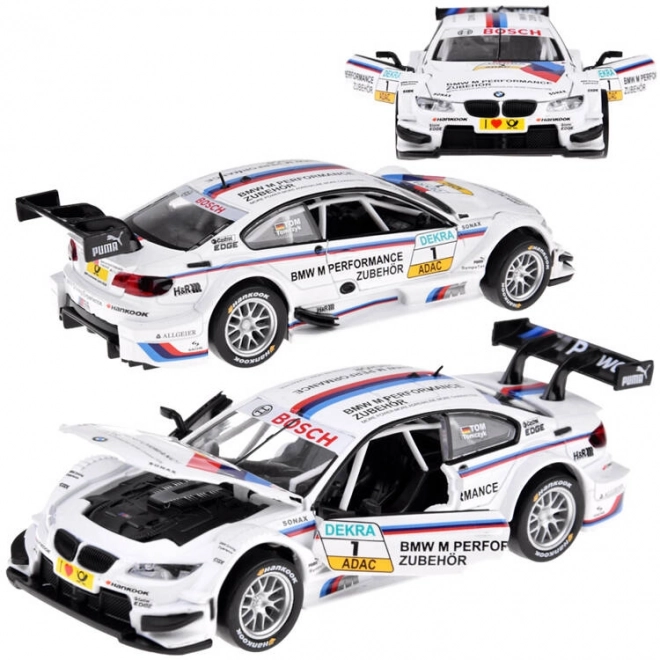 Kovový sportovní model vozu BMW M3 DTM 1:32 s efekty