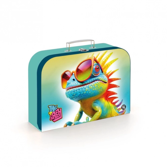 Kufřík s chameleonem