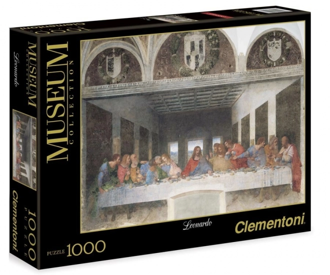 Clementoni Puzzle muzeum - Poslední večeře 1000 dílků