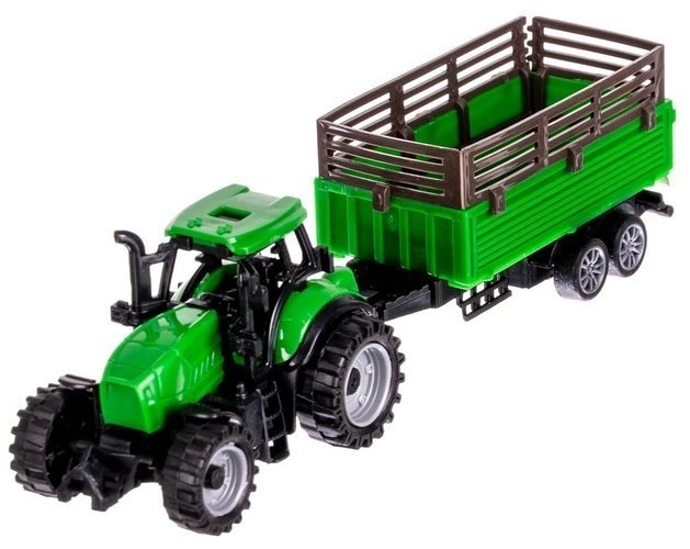 Farma s traktorem a zvířátky - 102 kusů