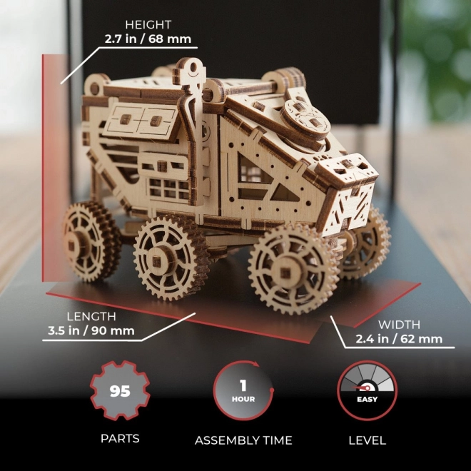 3D puzzle Mars Rover od UGEARS