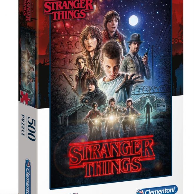 CLEMENTONI Puzzle Netflix: Stranger Things 500 dílků