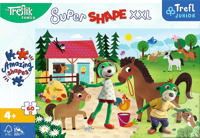 Super Puzzle XXL Treflíci na farmě