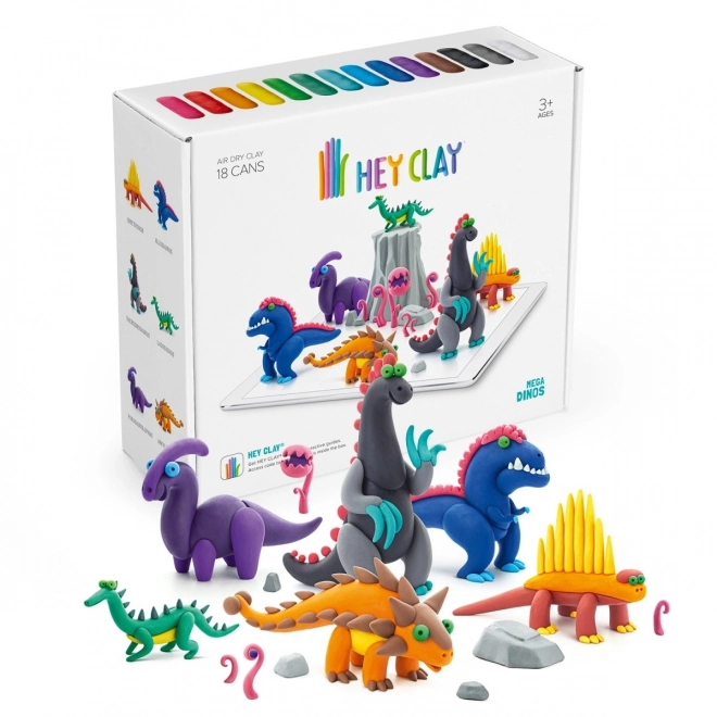 Hej Clay Plastic Mass Mega Dinos