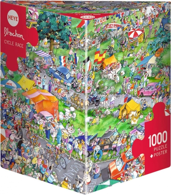 HEYE Puzzle Cyklistický závod 1000 dílků