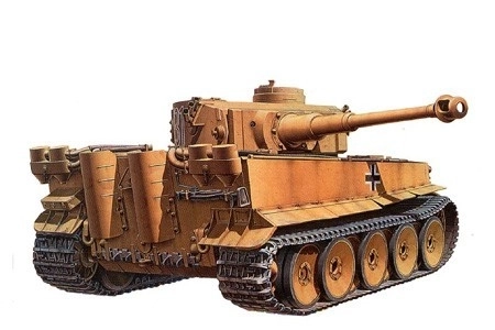 Německý tank Tiger I počáteční výroba