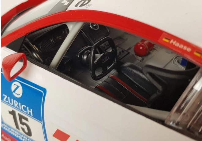 Auto R/C Audi R8 LMS Rastar 1:14 Bílé a červené