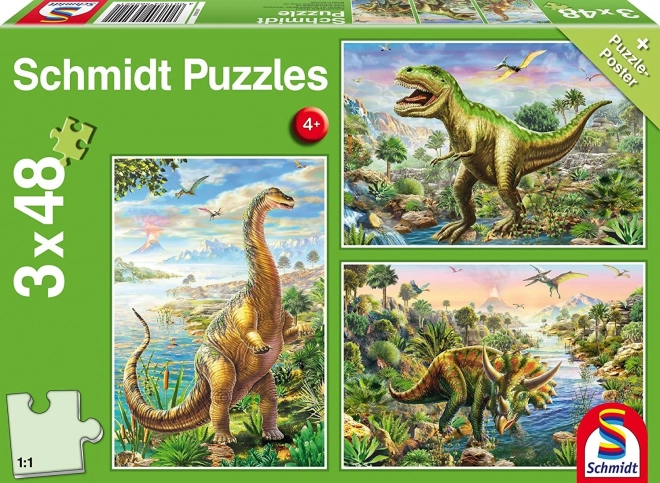 Puzzle dinosauří dobrodružství