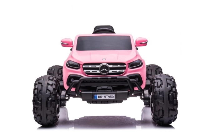 Mercedes DK-MT950 4x4 Auto na baterie Světle růžová