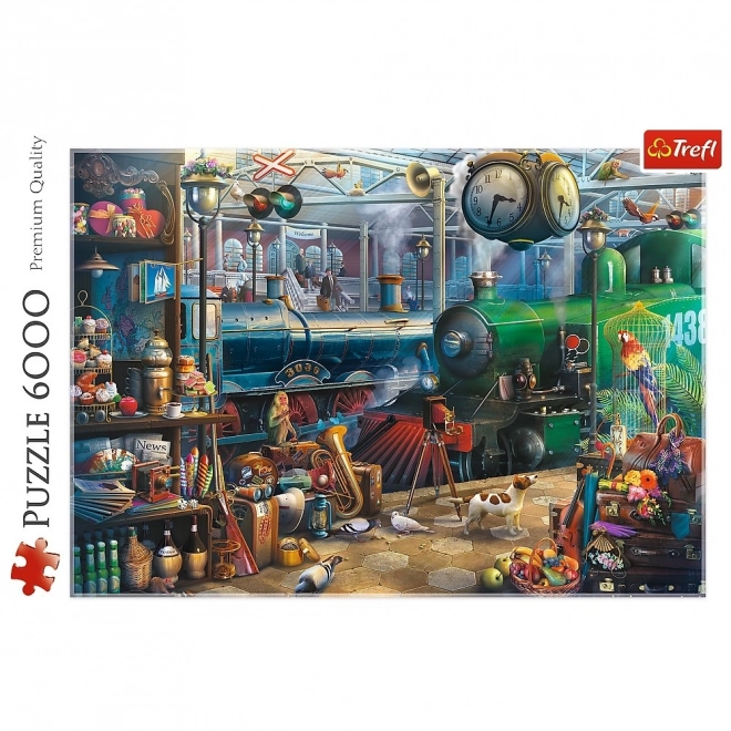 Puzzle 6000 prvků Nádraží