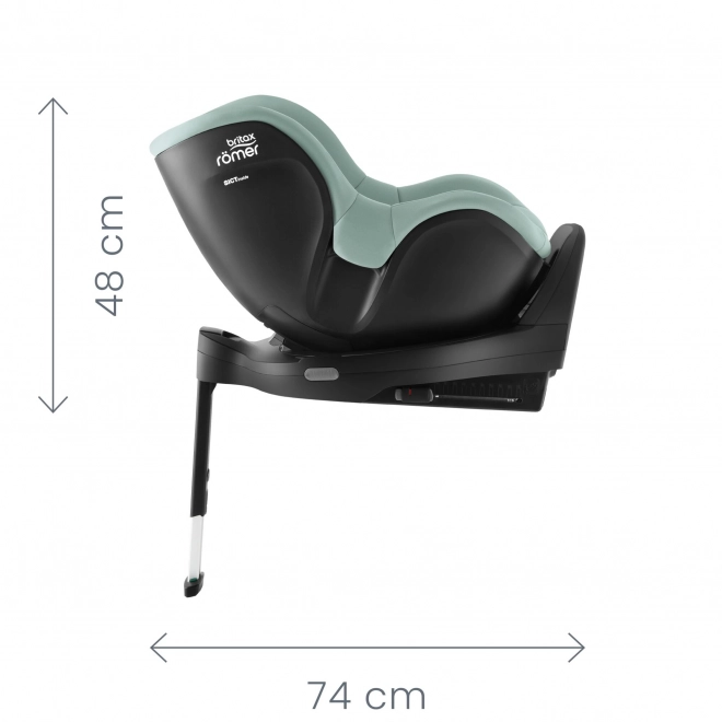 Kompletní set autosedaček Britax Römer Baby-Safe Pro a Dualfix 5Z, Jade Green