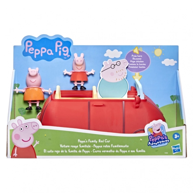 Prasátko Peppa a rodinné auto