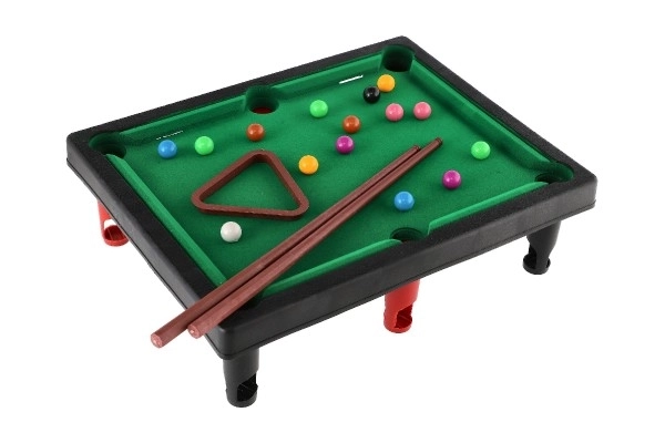 Kulečník/Billiard mini dětský 33x26cm v krabici 44x27x3cm